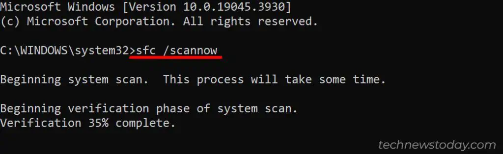 Running-sfcscannow-command-1024x314