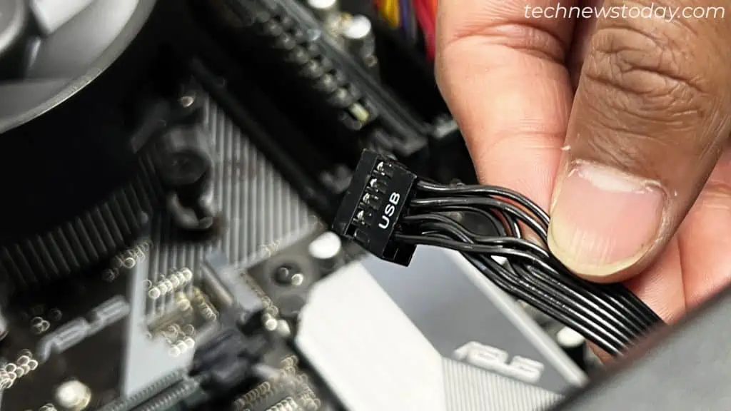 How to Fix Power Surge on the USB Port Error 3 check-for-wear-and-tear-on-the-front-panel-usb-cable-1024x576