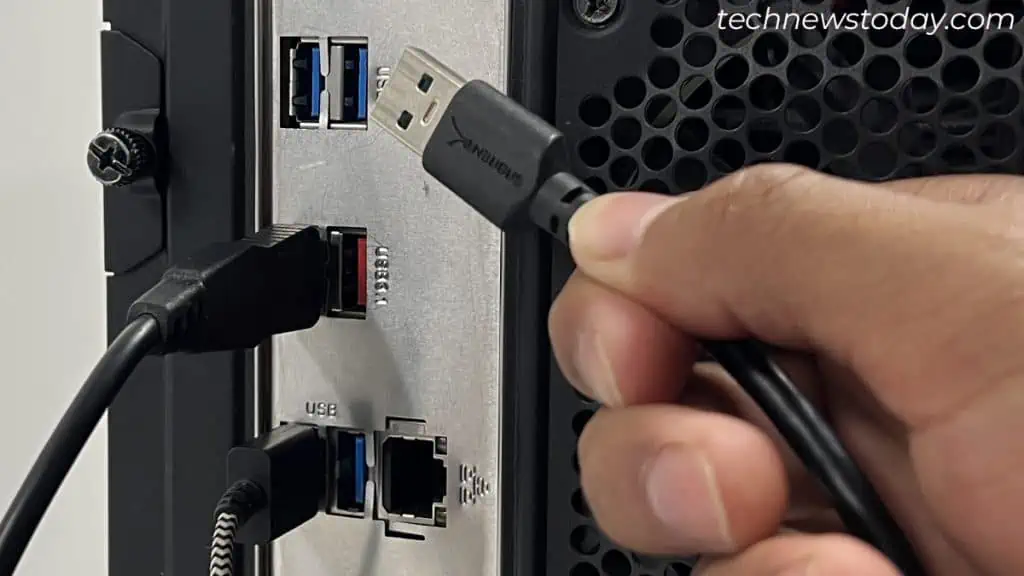 How to Fix Power Surge on the USB Port Error 1 connect-usb-device-to-rear-ports-1024x576