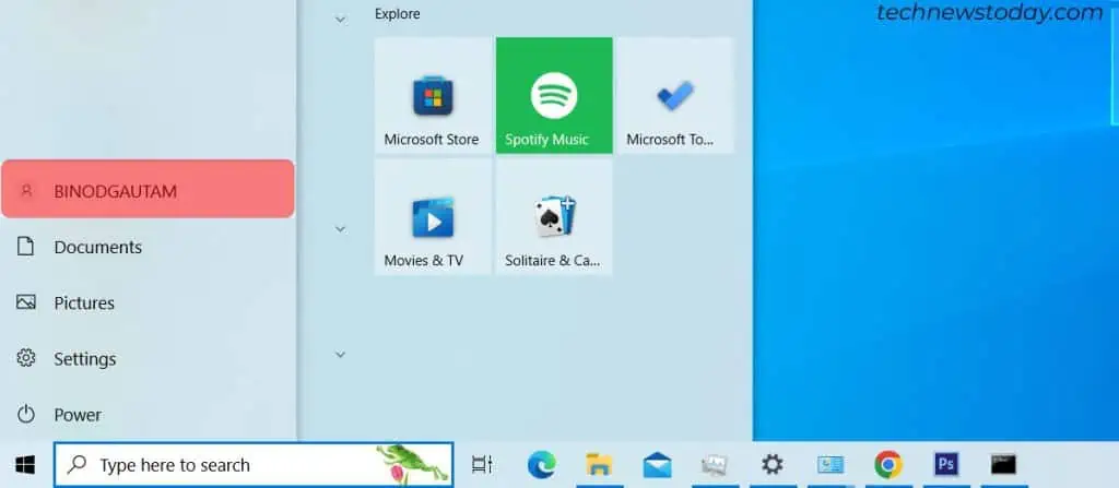 7 Easy Ways to Find Your Windows Username 7 finding-username-through-start-menu-1024x447