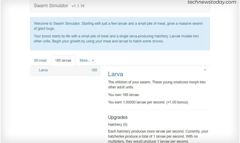 20 Best Browser Idle Games 13 Swarm-Simulator—Probably-the-Simplest-Game-1024x608